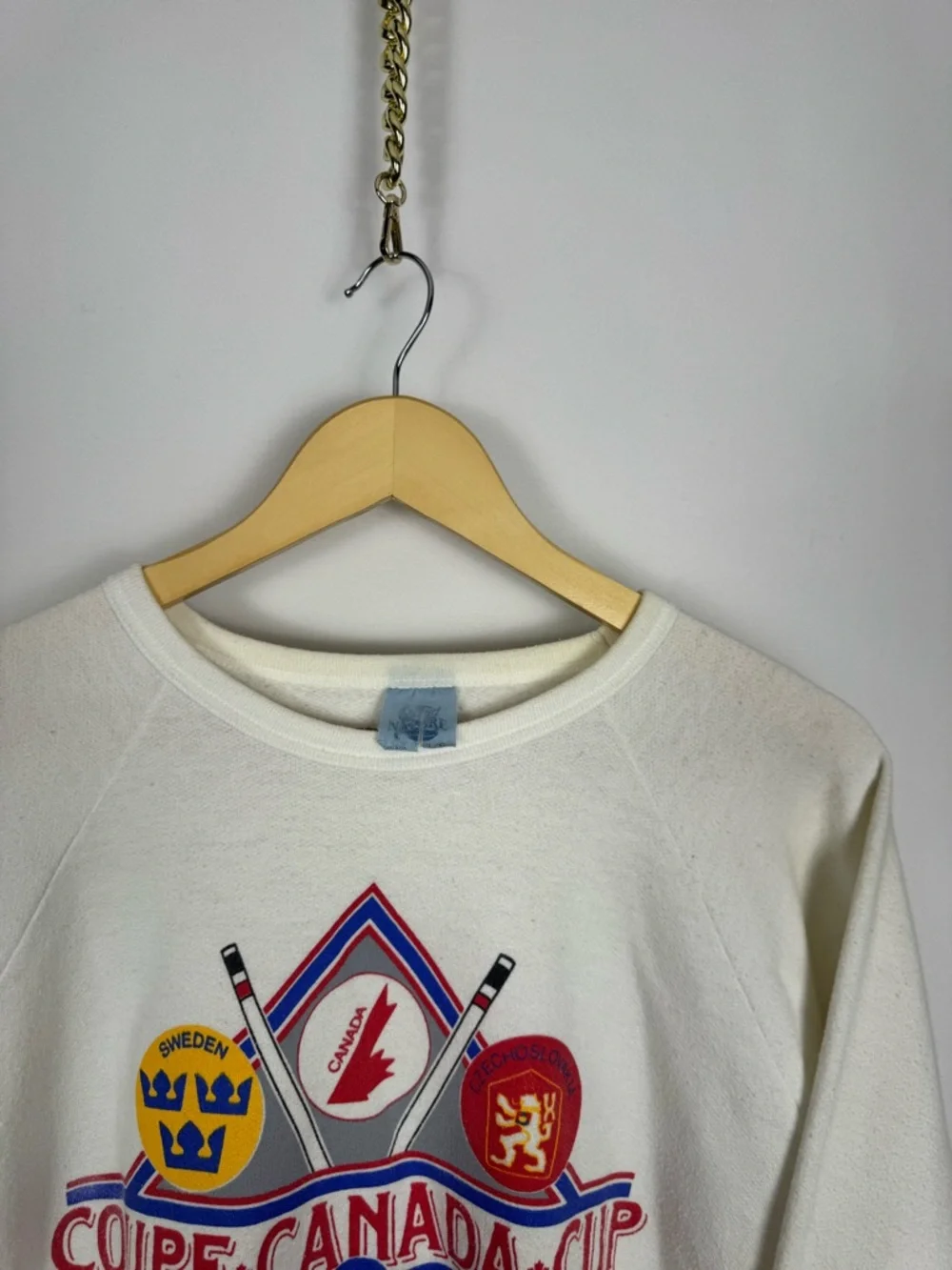 Vintage 90s Coupe Canada Hockey Crewneck Sweatshirt - Picture 5 of 6